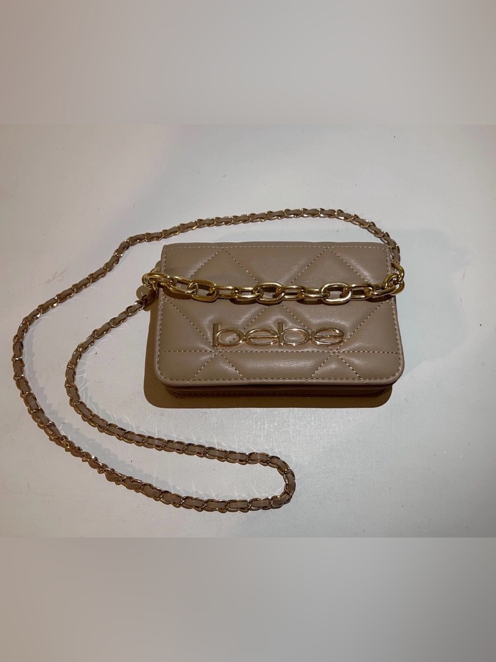 Bebe Quilted Crossbody